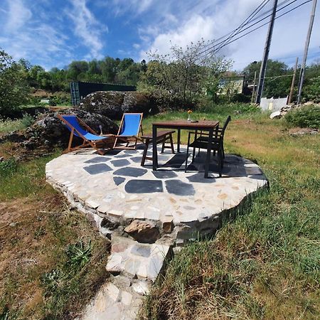Tinyhouse Rossas Villa Santa Comba de Rossas Bagian luar foto