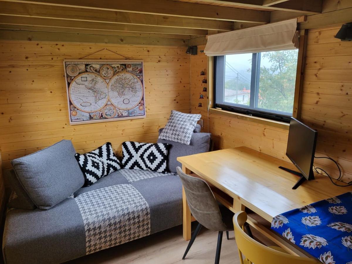 Tinyhouse Rossas Villa Santa Comba de Rossas Bagian luar foto