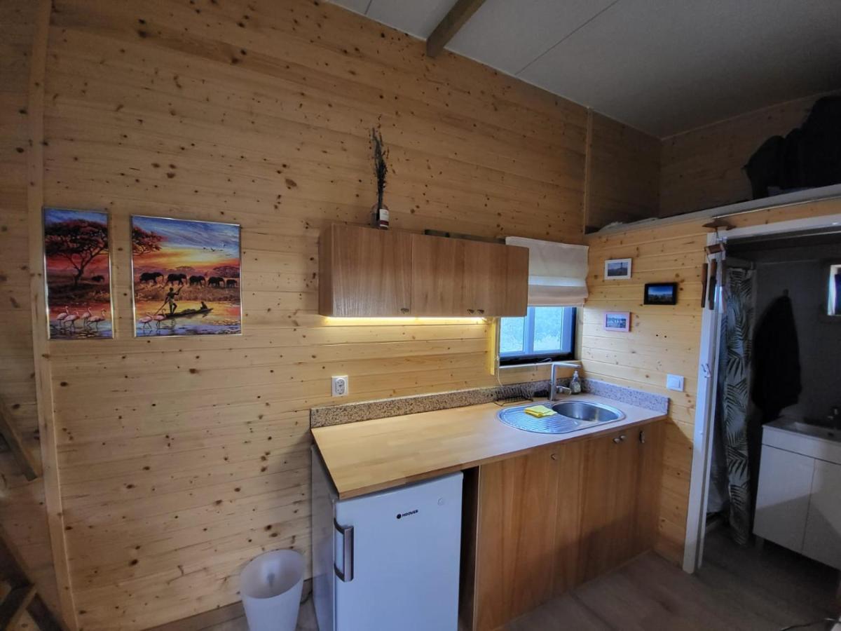 Tinyhouse Rossas Villa Santa Comba de Rossas Bagian luar foto
