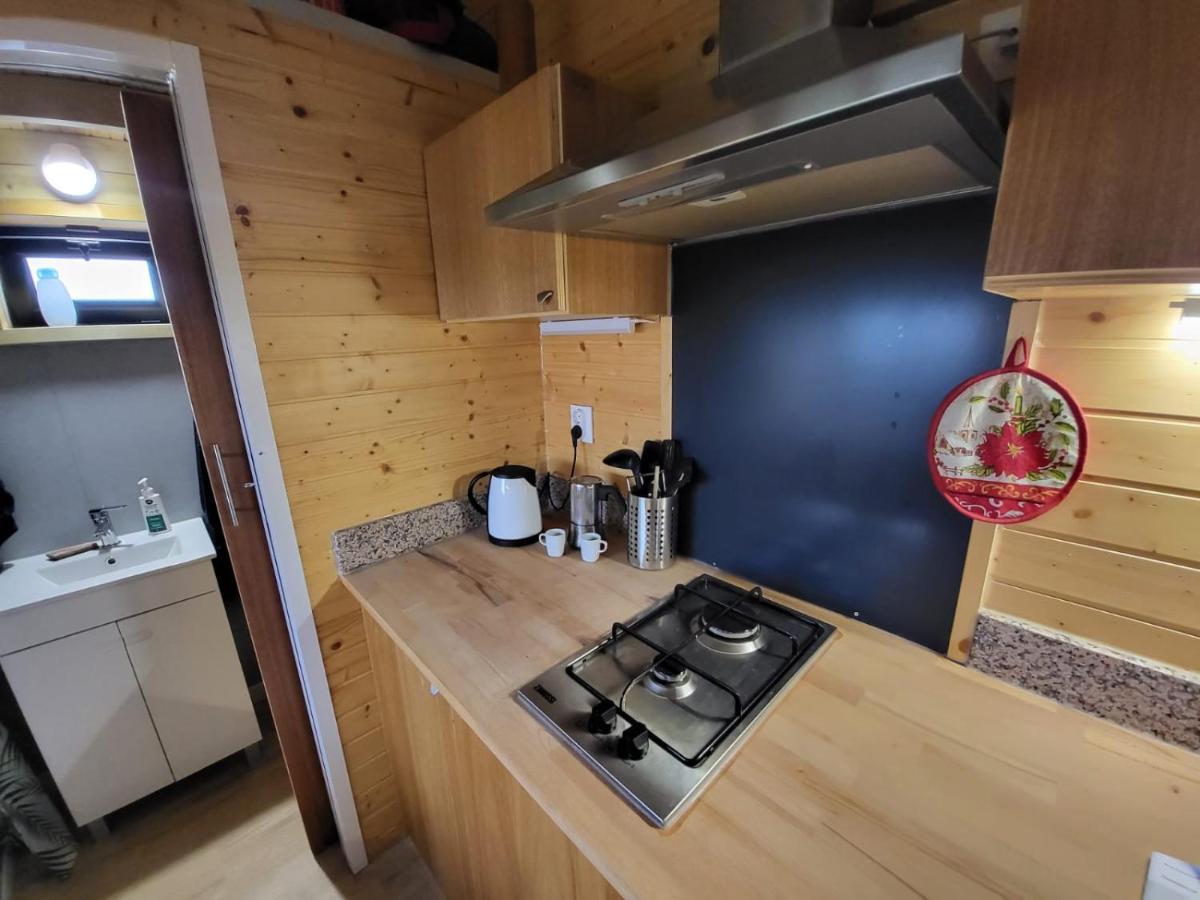 Tinyhouse Rossas Villa Santa Comba de Rossas Bagian luar foto